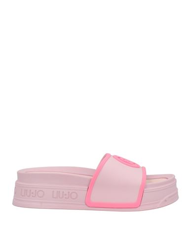 Liu •jo Woman Sandals Lilac Size 8 Rubber In Purple
