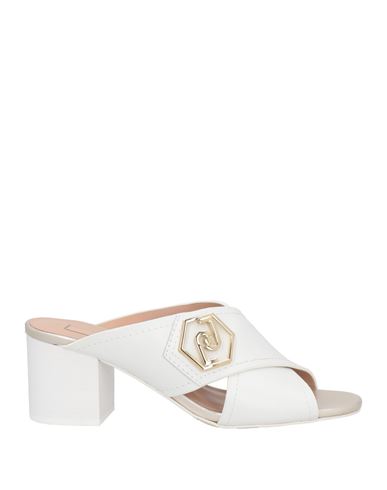 Liu •jo Woman Sandals White Size 7 Calfskin