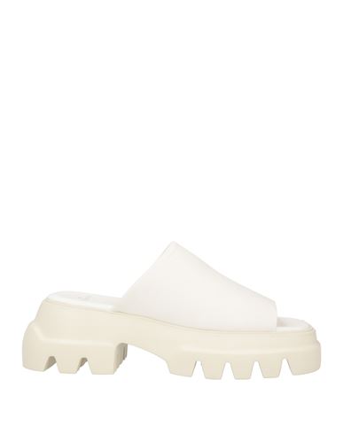 Copenhagen Studios Woman Sandals Off White Size 11 Calfskin