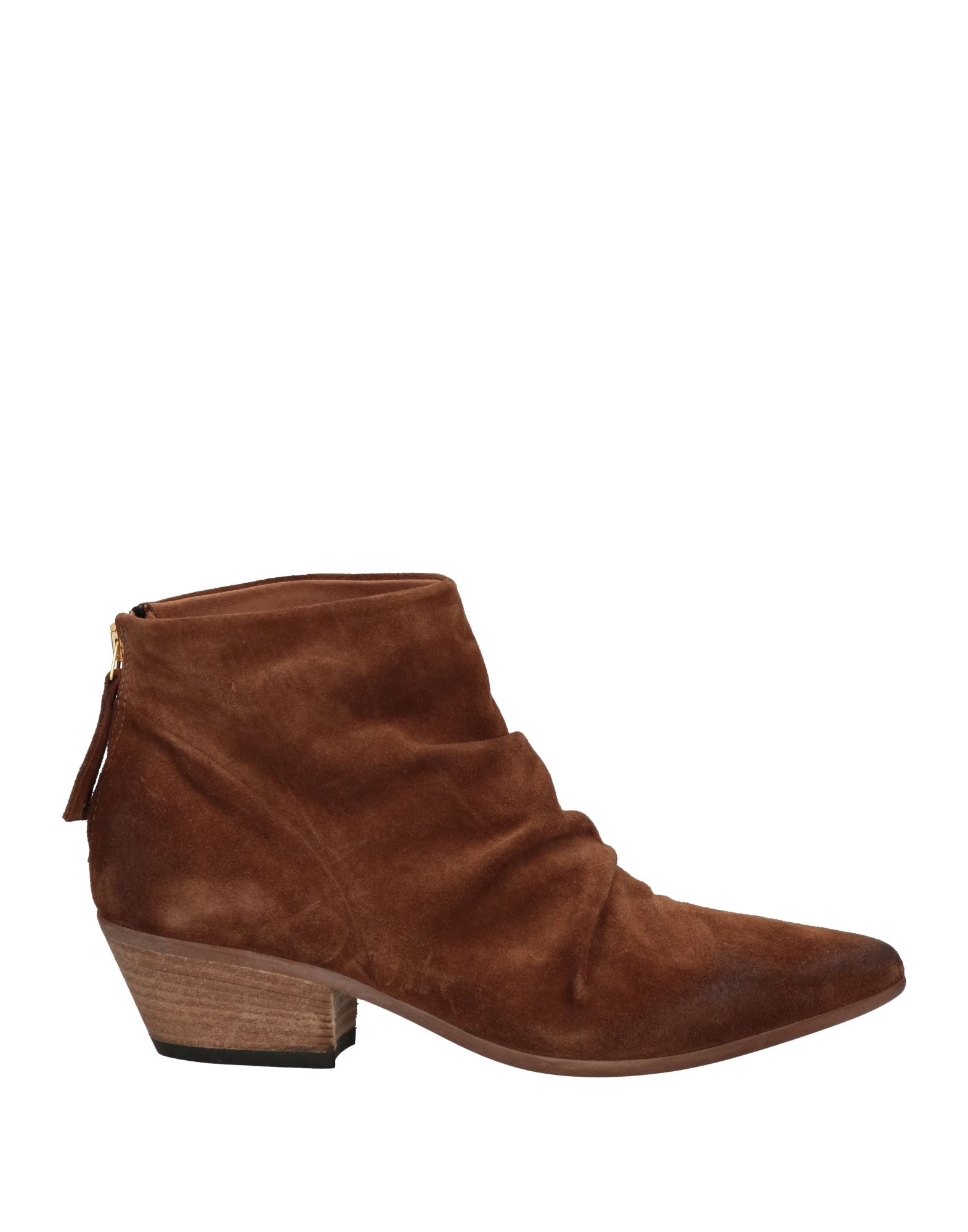 Parisienne Ankle Boots In Brown