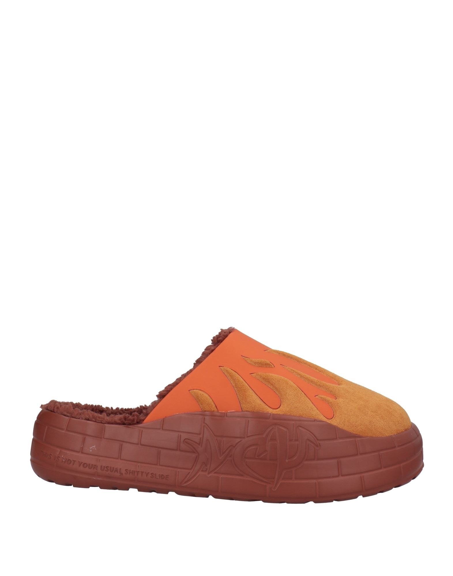 Acupuncture Man Mules & Clogs Orange Size 7.5 Synthetic Fibers