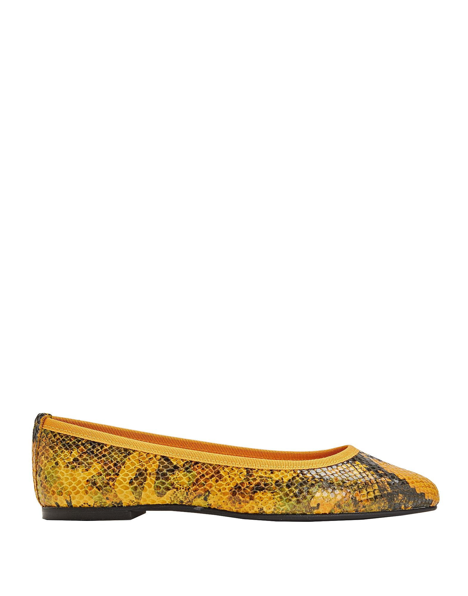 8 By Yoox Ballet Flats In Yellow