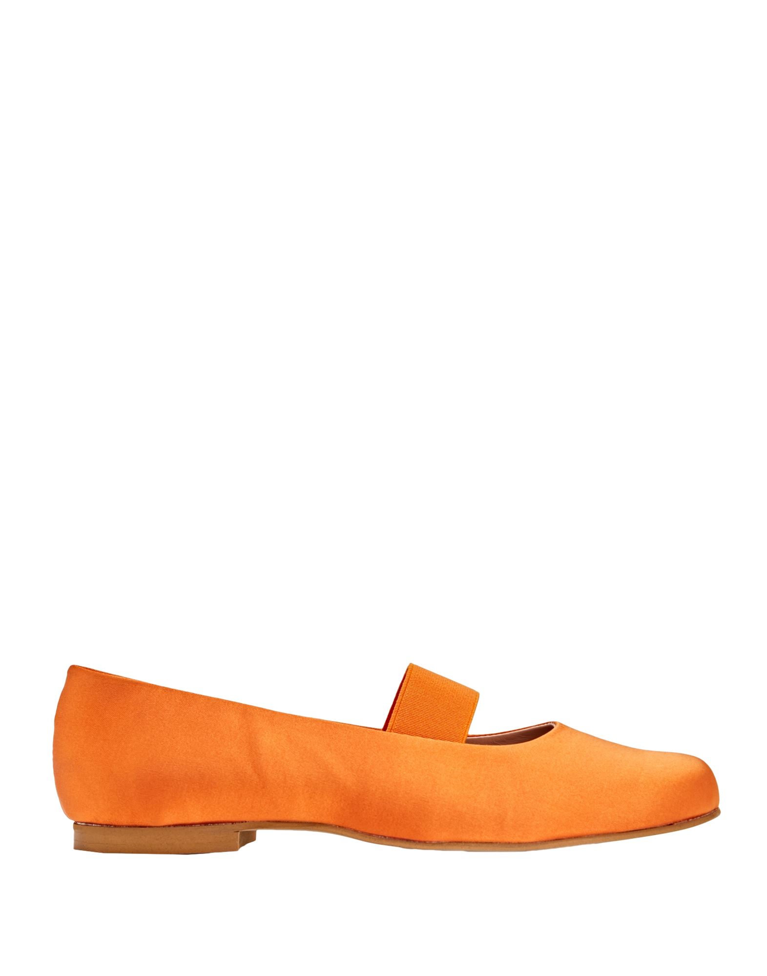 8 By Yoox Ballet Flats In Orange