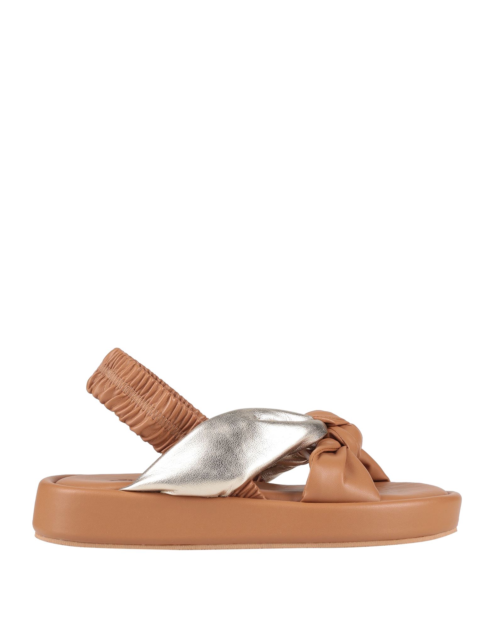 Paolo Mattei Sandals In Camel