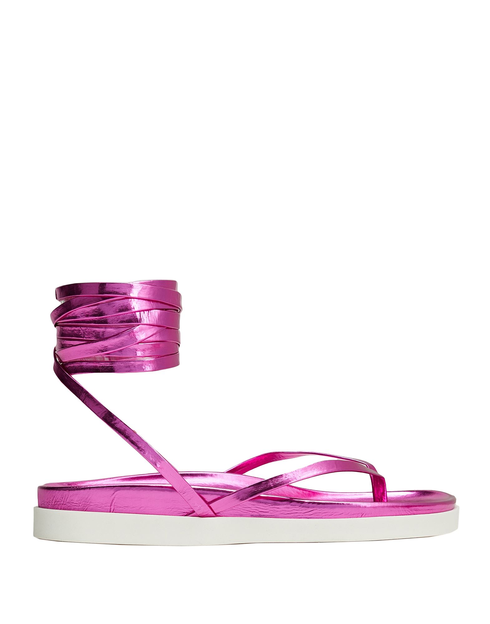8 By Yoox Toe Strap Sandals In Pink