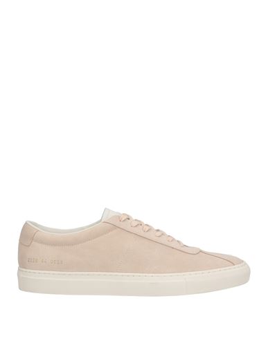 Common Projects Man Sneakers Beige Size 12 Soft Leather