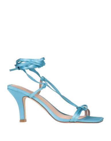 Gaelle Paris Gaëlle Paris Woman Sandals Light Blue Size 7 Textile Fibers