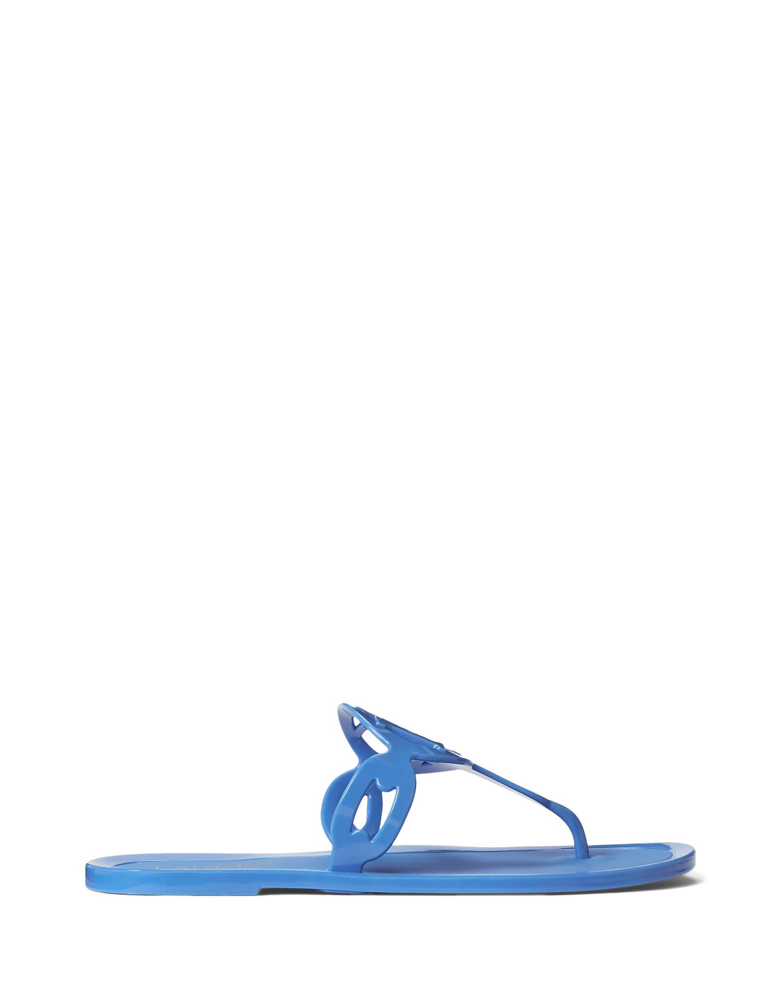 Lauren Ralph Lauren Toe Strap Sandals In Blue