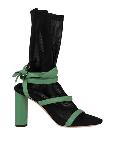 Agl Attilio Giusti Leombruni Agl Woman Ankle Boots Black Size 9 Leather, Textile Fibers