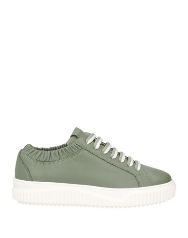 Voile Blanche Woman Sneakers Military Green Size 11 Soft Leather