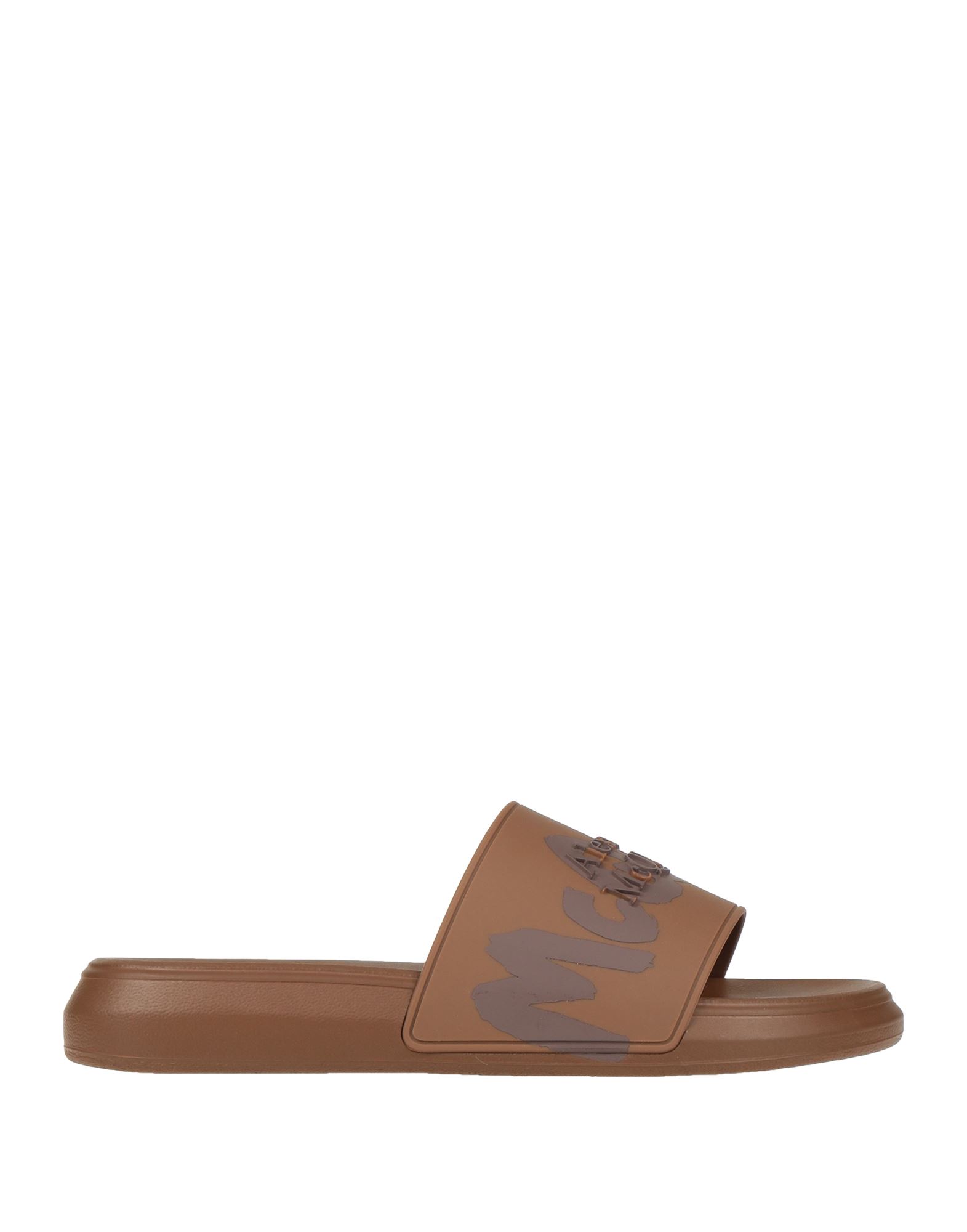 Alexander Mcqueen Sandals In Brown