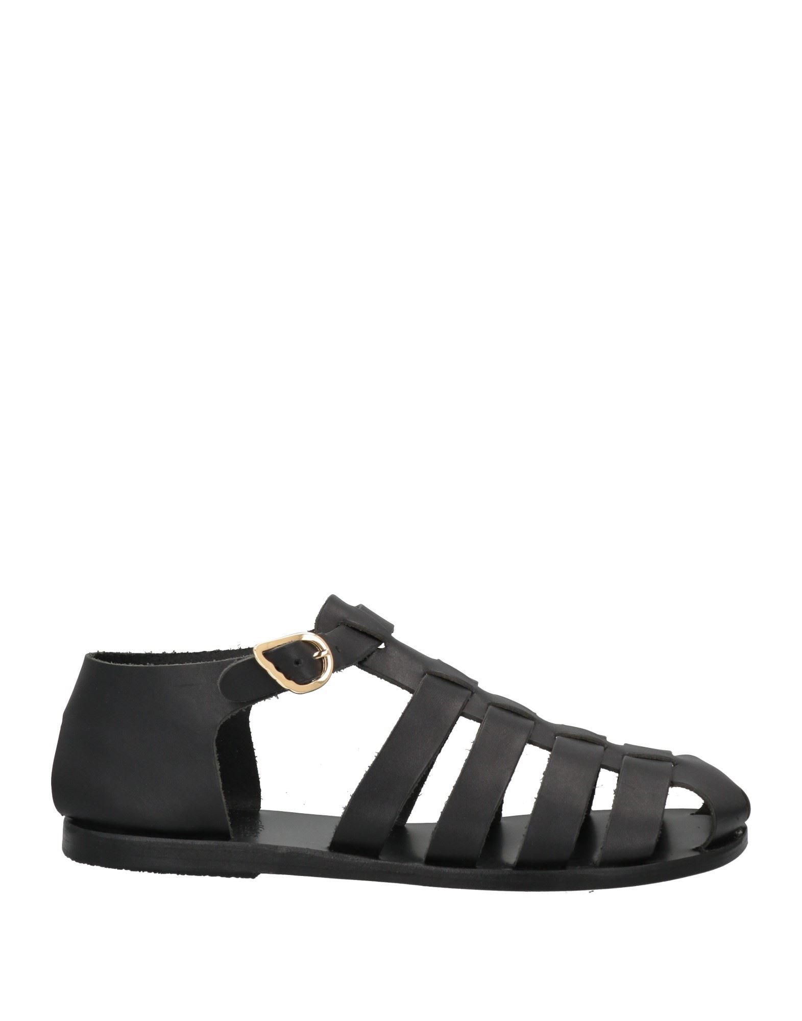 Ancient Greek Sandals Homeria Flat Sandal In Black