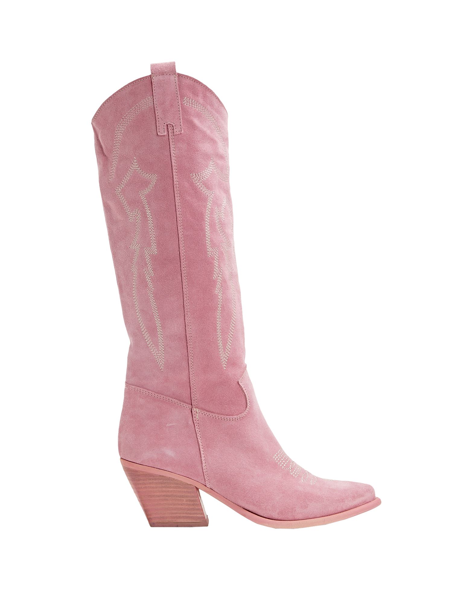 8 By Yoox Knee Boots In Pink