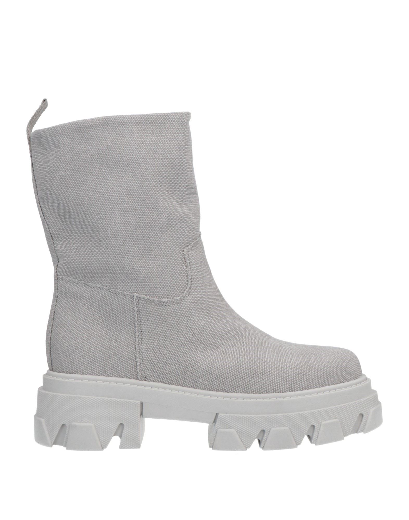 Unlace Ankle Boots In Grey