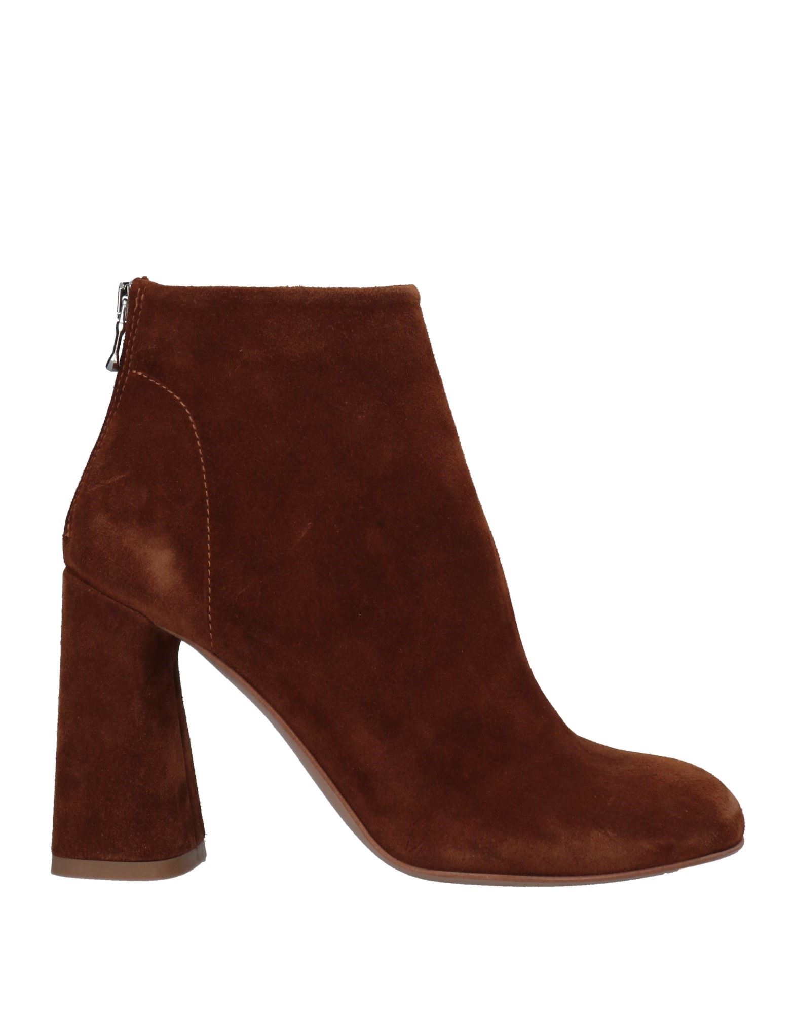 Unlace Ankle Boots In Beige