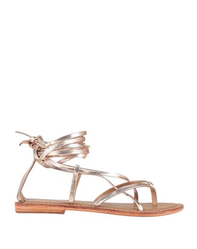 Zehentrenner Damen Platin 36,37 Damen