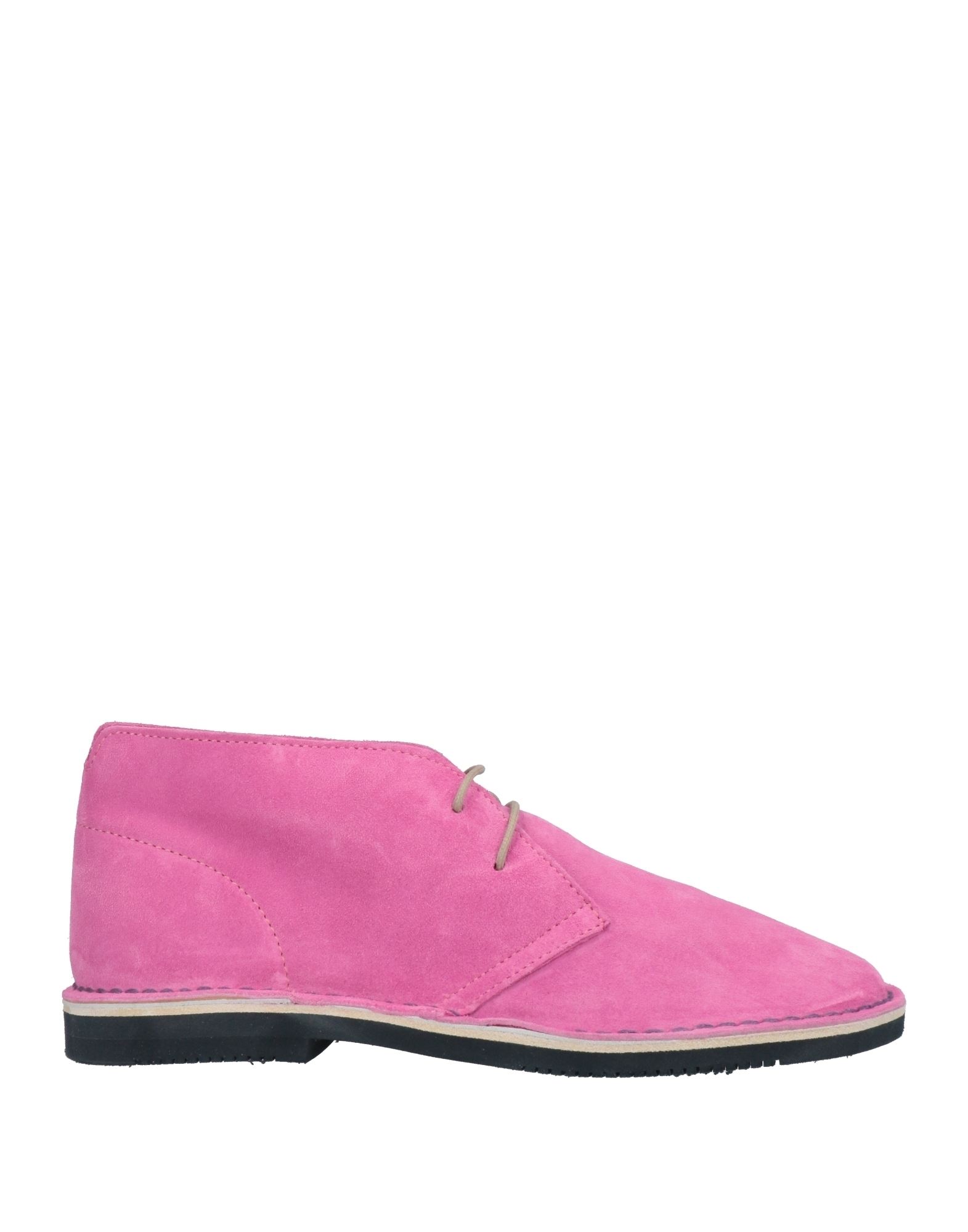 Lerews Ankle Boots In Fuchsia