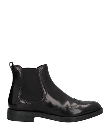 Tod's Woman Ankle Boots Black Size 8 Soft Leather