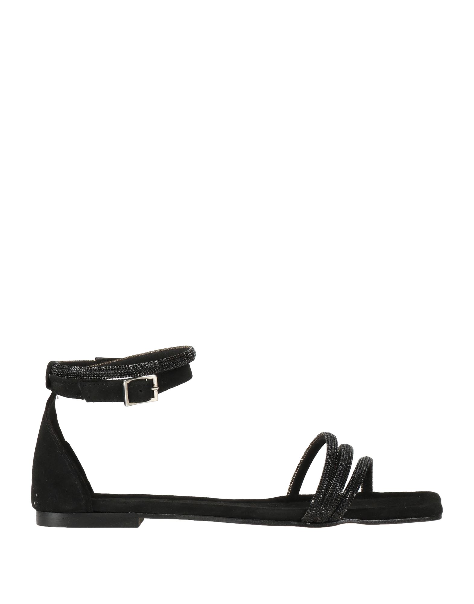 Brawn's Sandals In Black