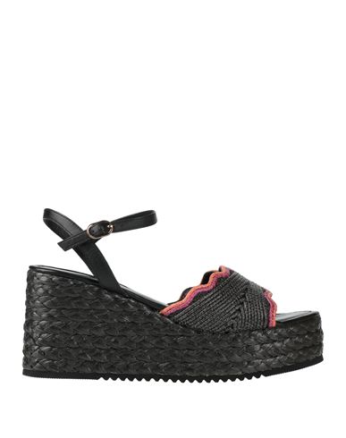Espadrillas Mujer Negro 40 Mujer