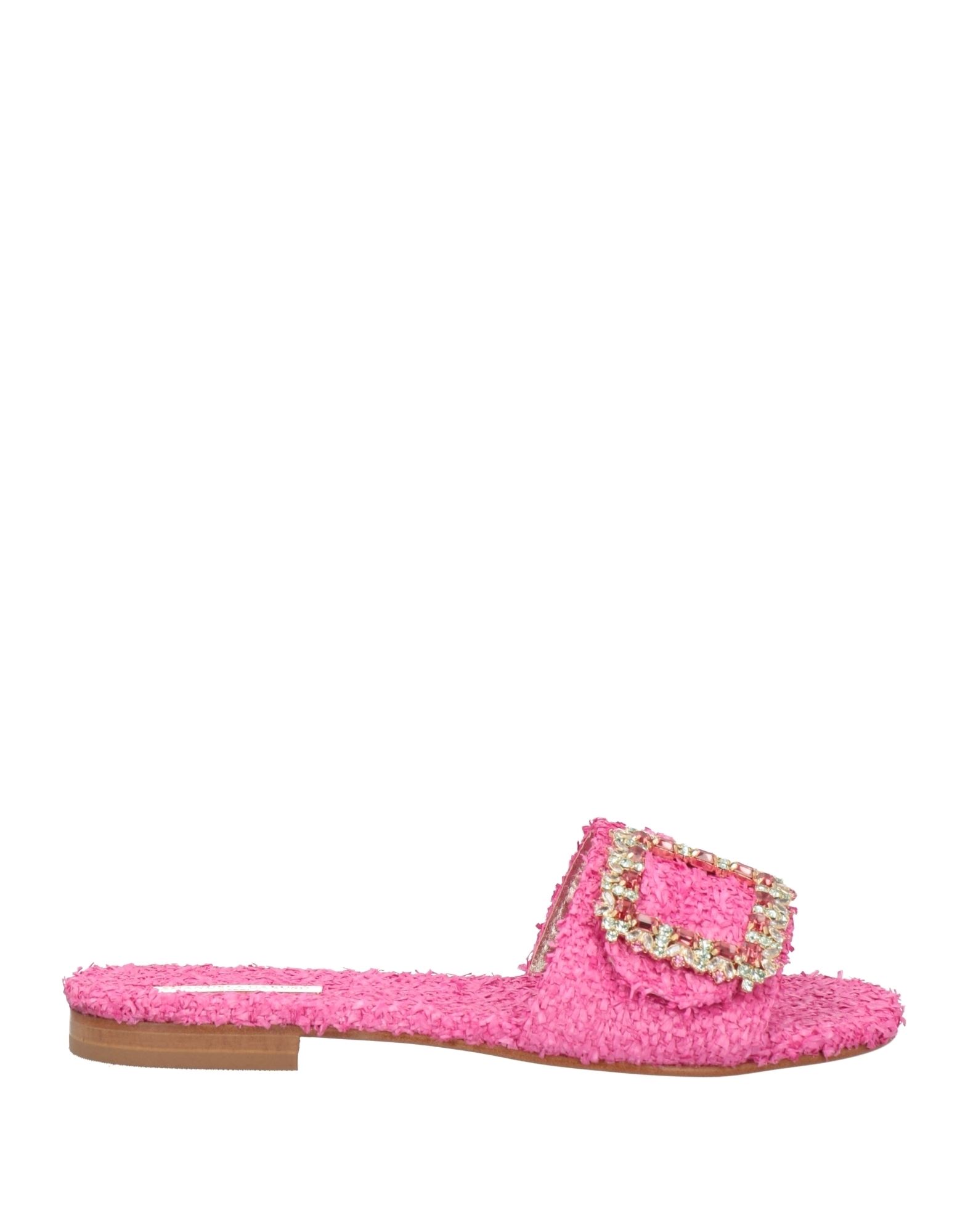 Emanuela Caruso Capri Sandals In Pink