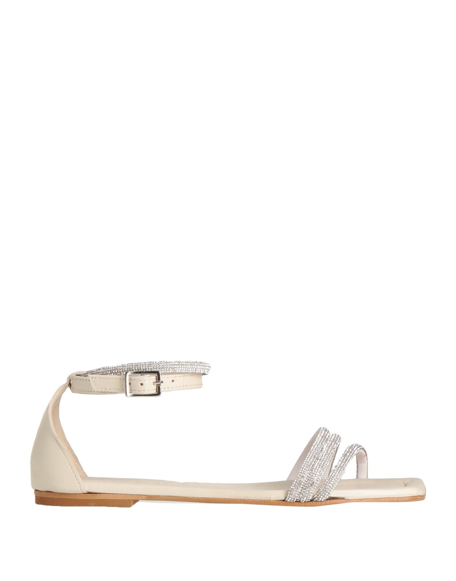Brawn's Sandals In White
