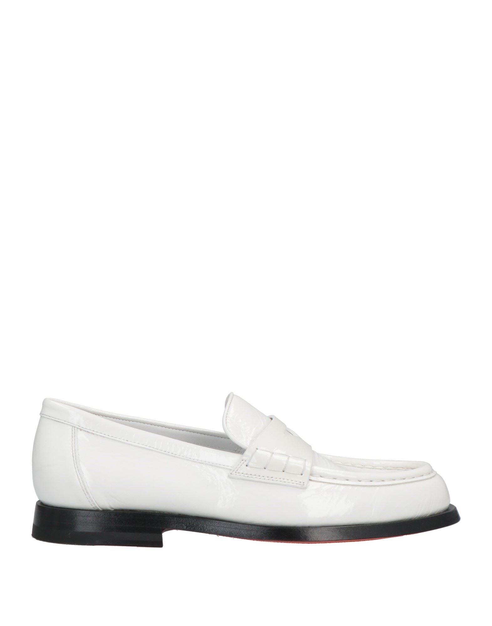 Santoni Loafers In White