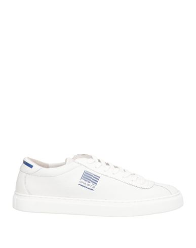 Pro 01 Ject Man Sneakers White Size 9 Soft Leather In White