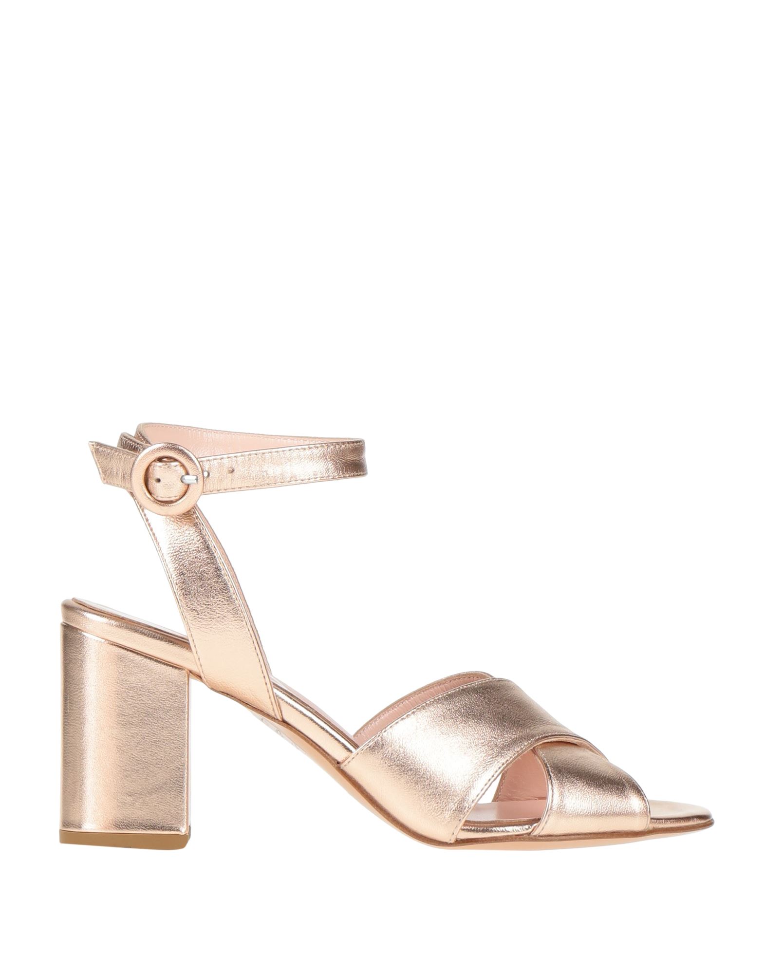 anna rose gold sandals
