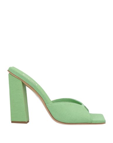 Gia Rhw Gia / Rhw Woman Sandals Green Size 6 Textile Fibers