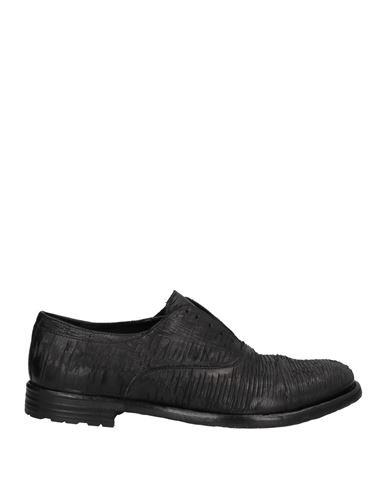 Biarritz Man Lace-up Shoes Black Size 7 Soft Leather