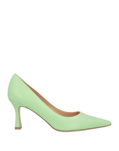 Roberto Festa Woman Pumps Green Size 10 Soft Leather