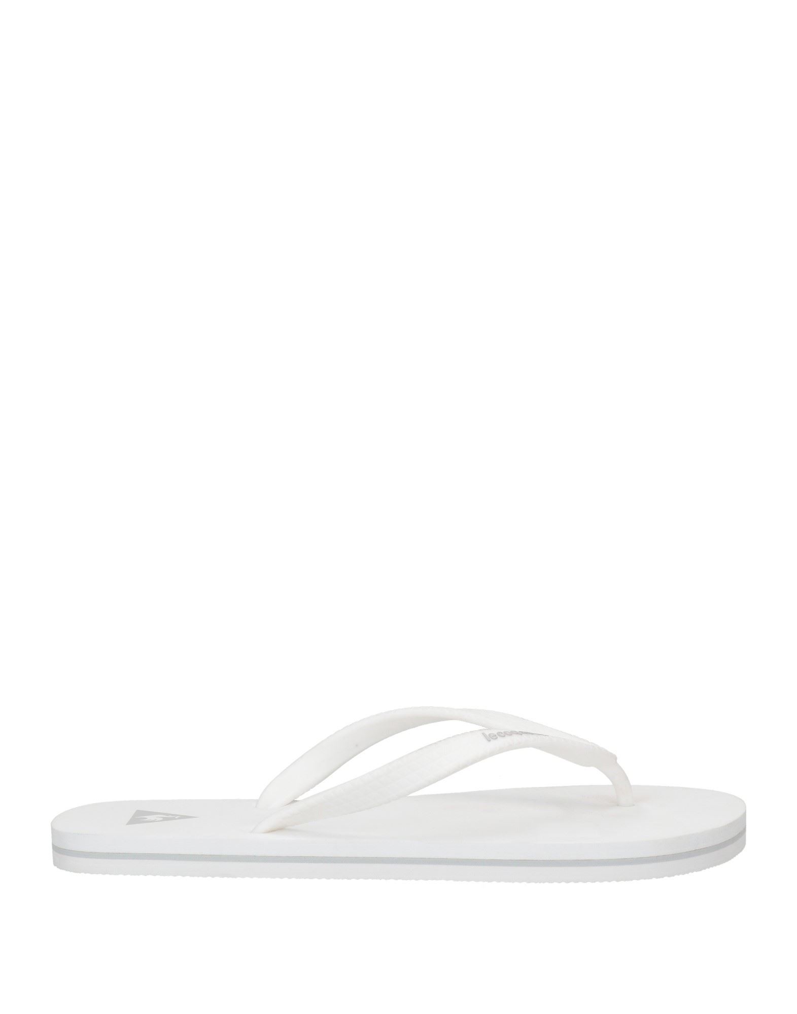 Le Coq Sportif Toe Strap Sandals In White