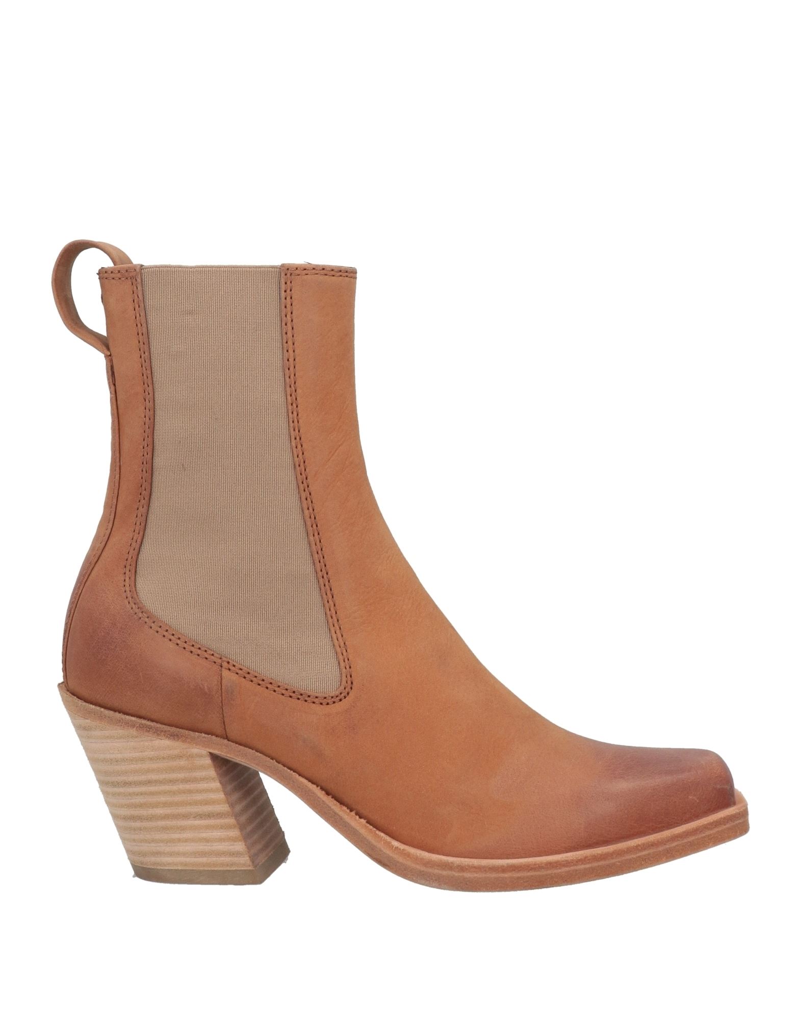 Rag & Bone Woman Ankle Boots Camel Size 7.5 Soft Leather In Beige