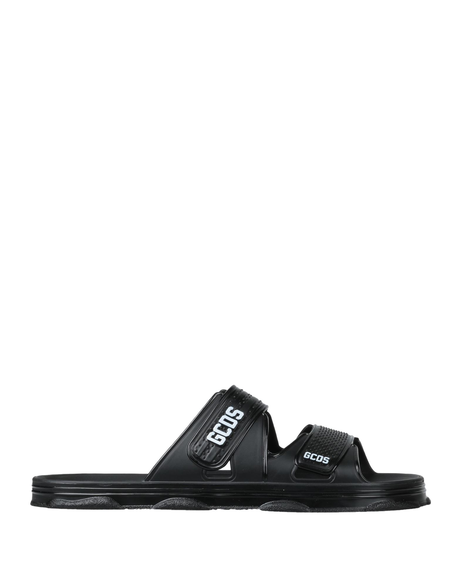 Shop Gcds Man Sandals Black Size 9 Rubber