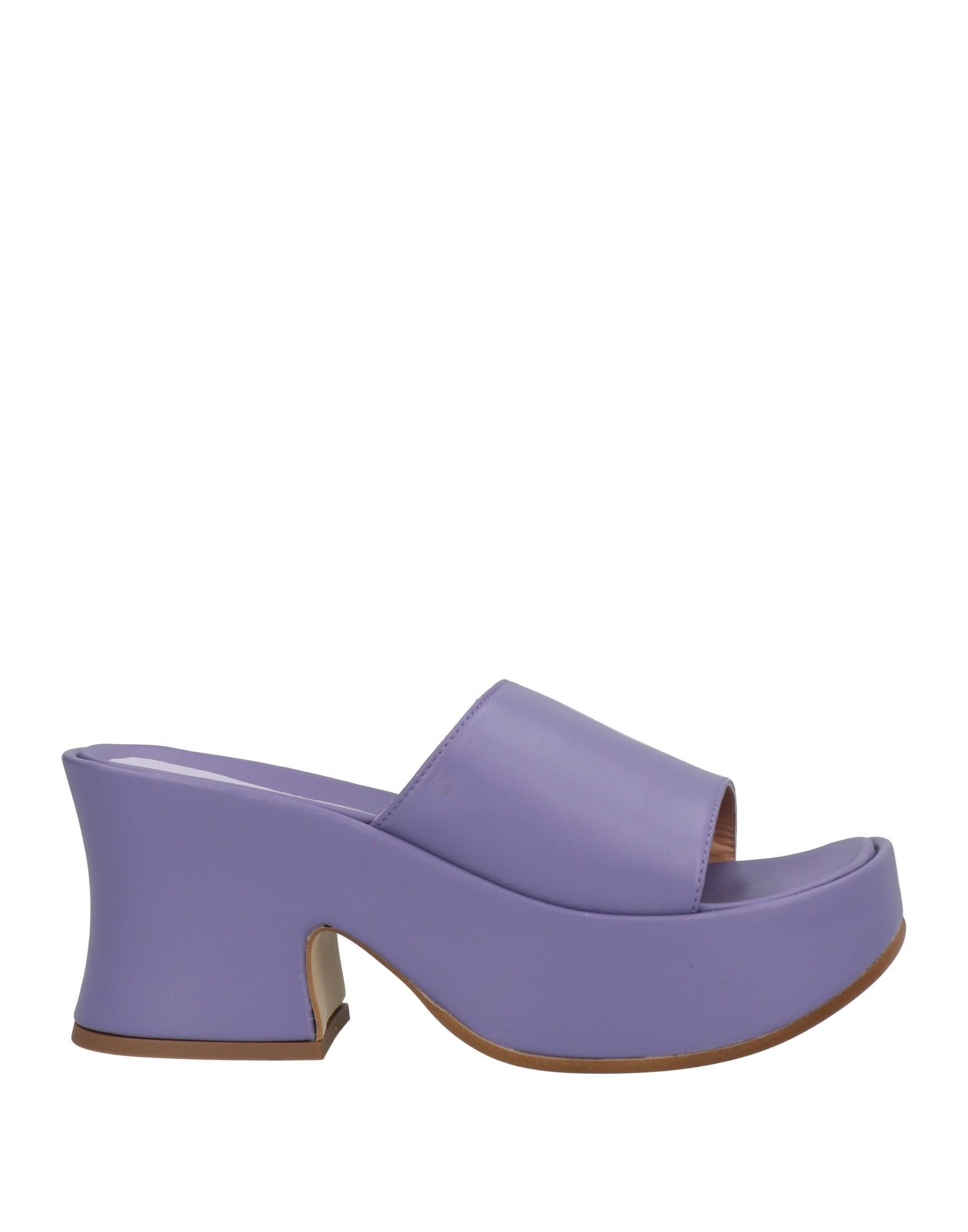 Unlace Sandals In Purple