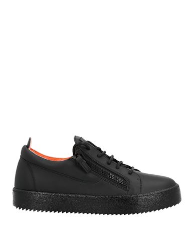 Giuseppe Zanotti Woman Sneakers Black Size 9 Soft Leather