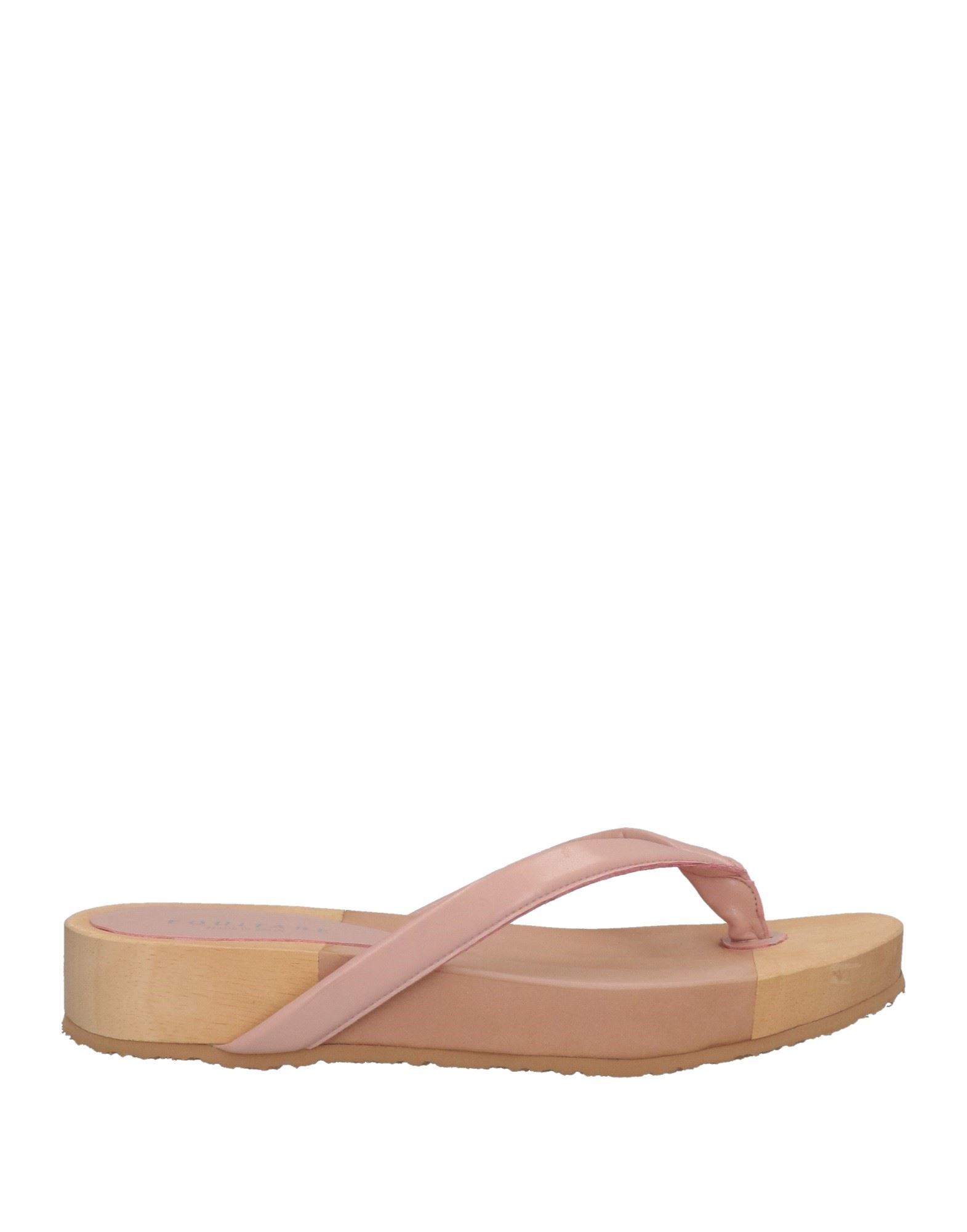 Eqüitare Toe Strap Sandals In Pink