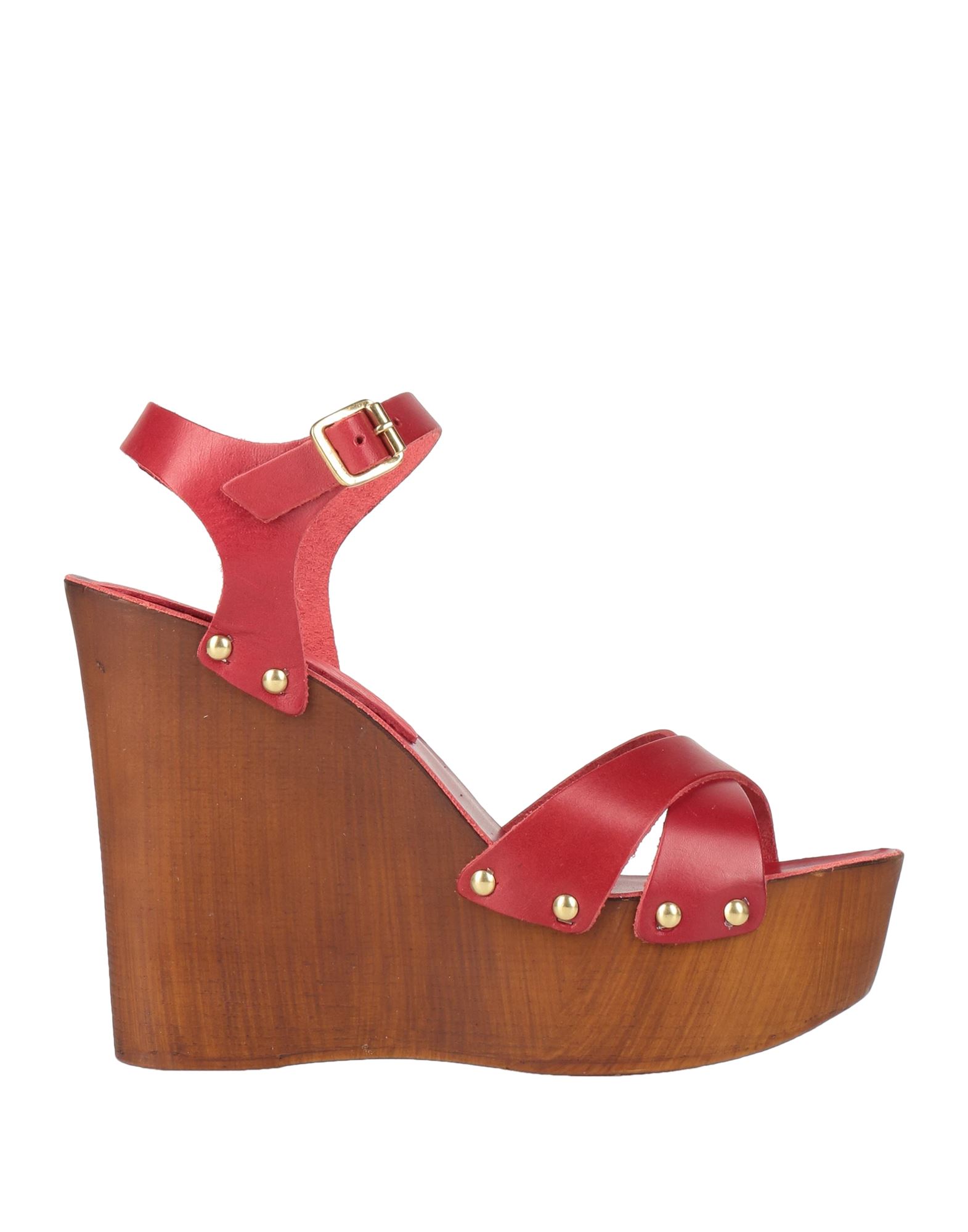 Unlace Woman Mules & Clogs Red Size 8 Soft Leather