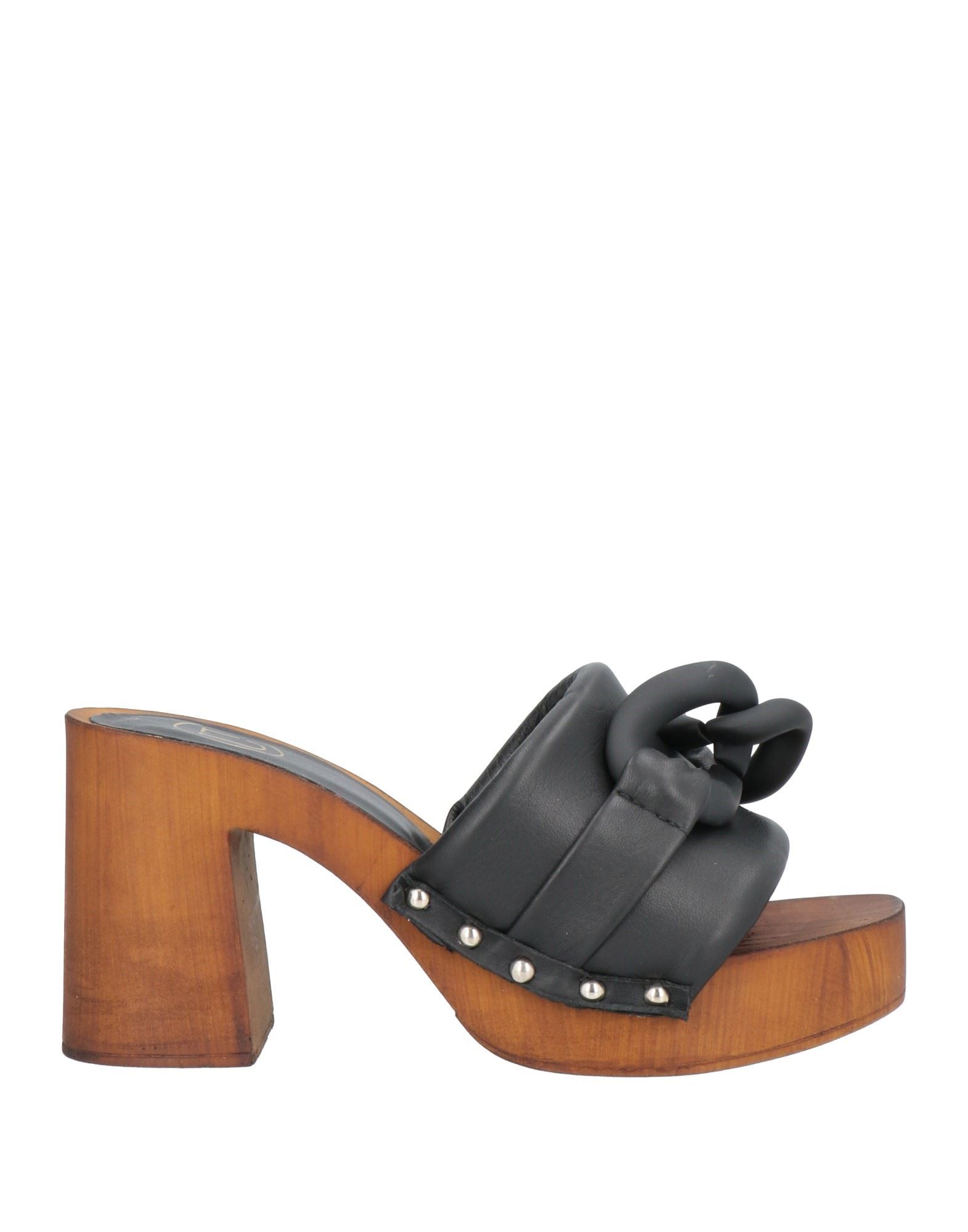 Unlace Woman Mules & Clogs Black Size 8 Soft Leather