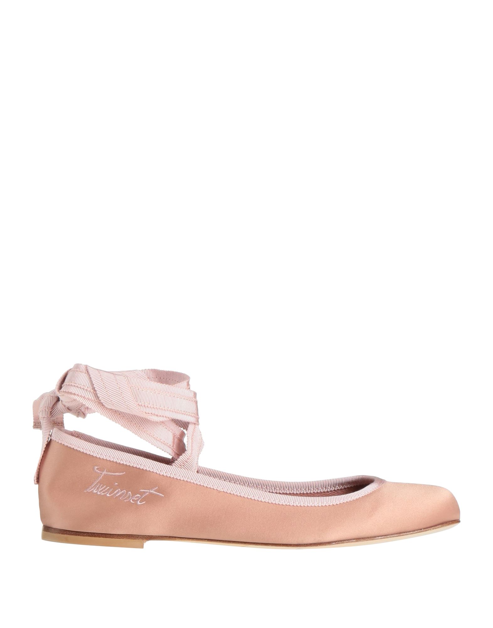Twinset Ballet Flats In Light Brown
