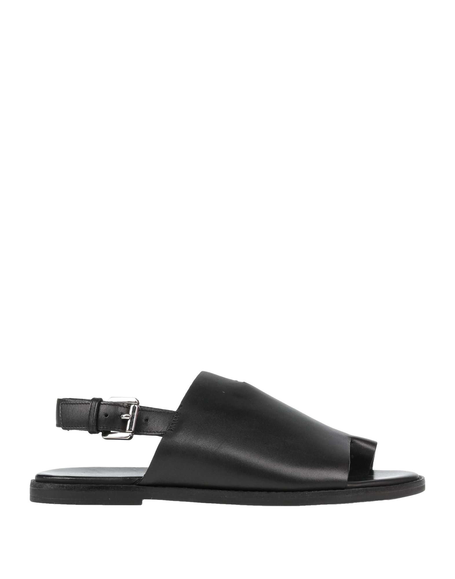 Geox Toe Strap Sandals In Black