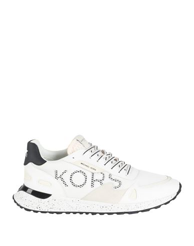 Michael Kors Mens Man Sneakers White Size 13 Textile Fibers