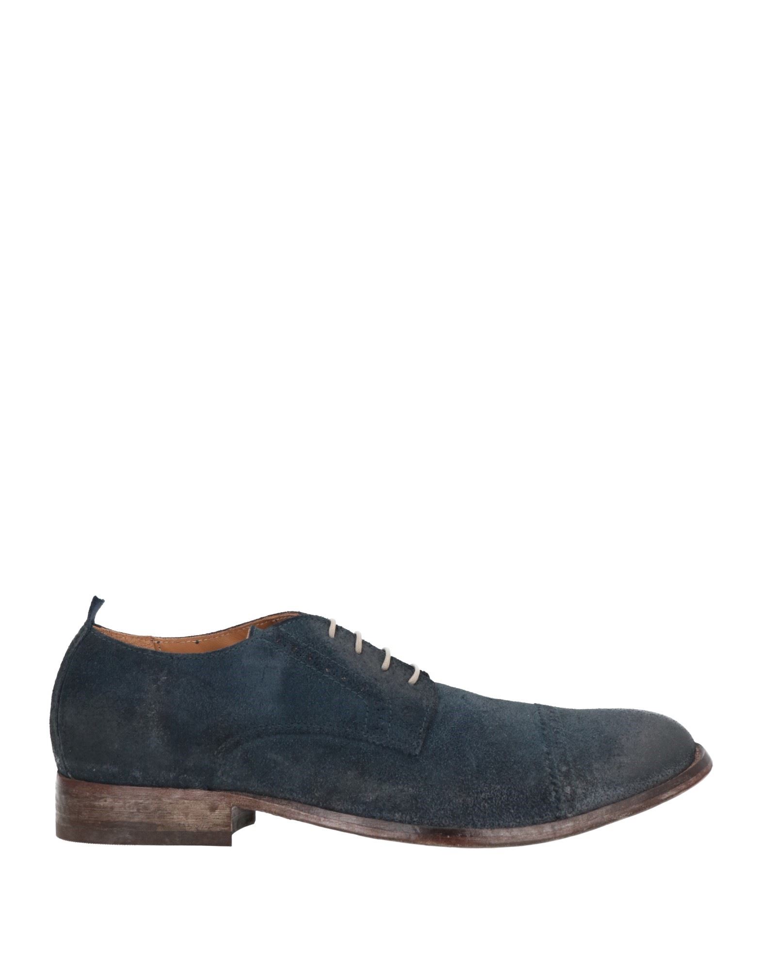 Moma Lace-up Shoes In Navy Blue