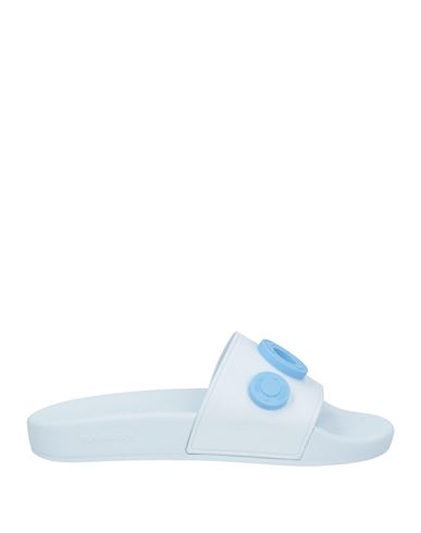 Burberry Woman Sandals Sky Blue Size 7 Thermoplastic Polyurethane