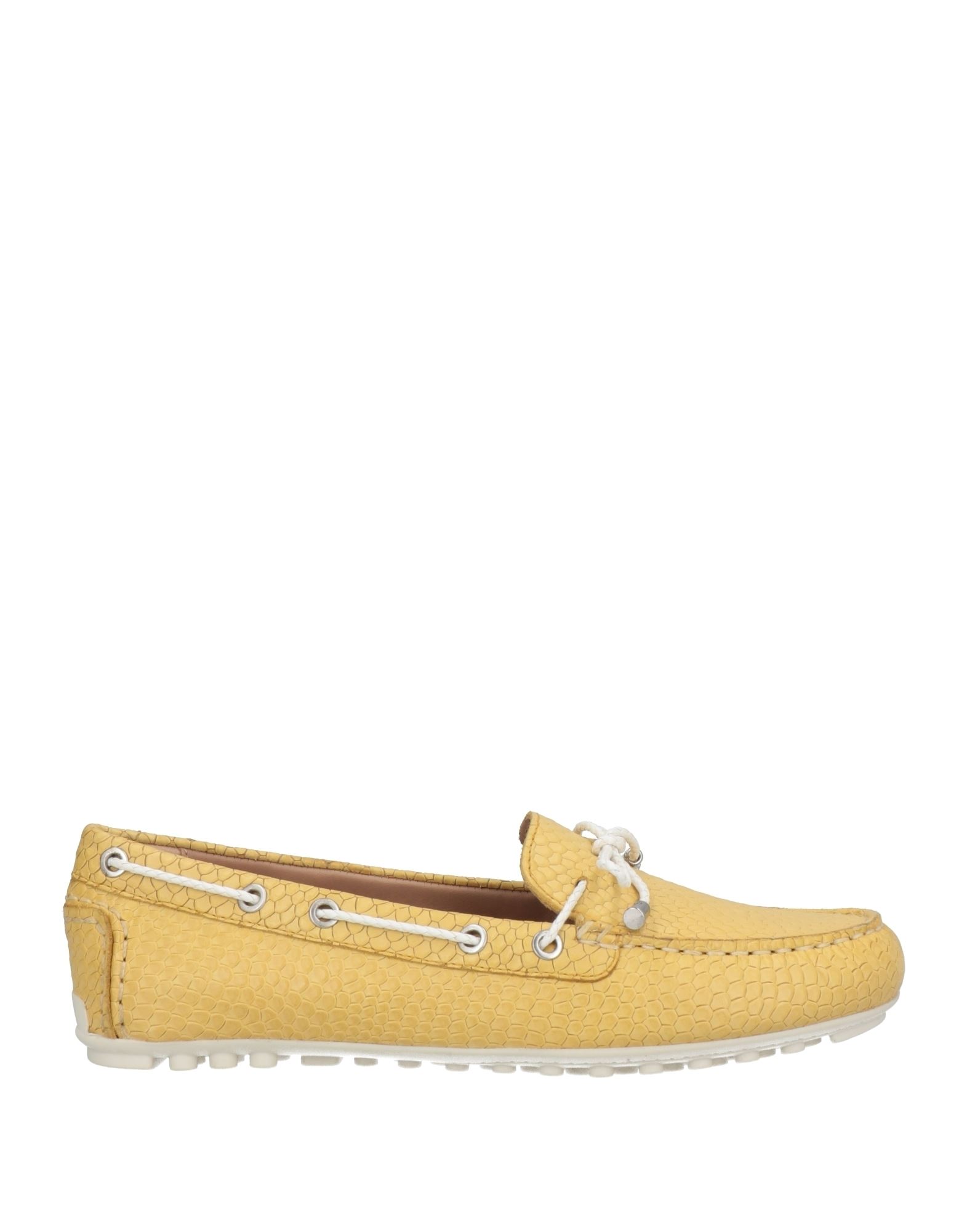 Geox Loafers In Yellow