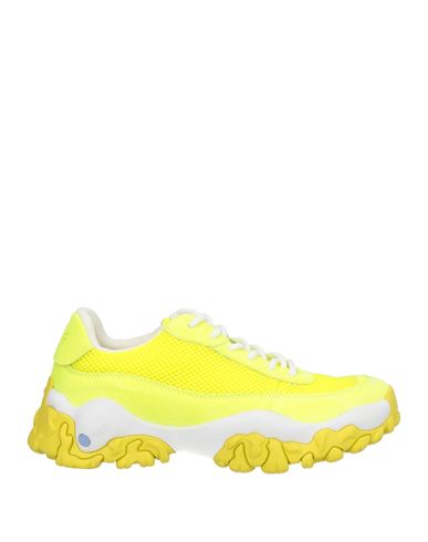 Mcq By Alexander Mcqueen Mcq Alexander Mcqueen Man Sneakers Yellow Size 7 Soft Leather, Textile Fibers