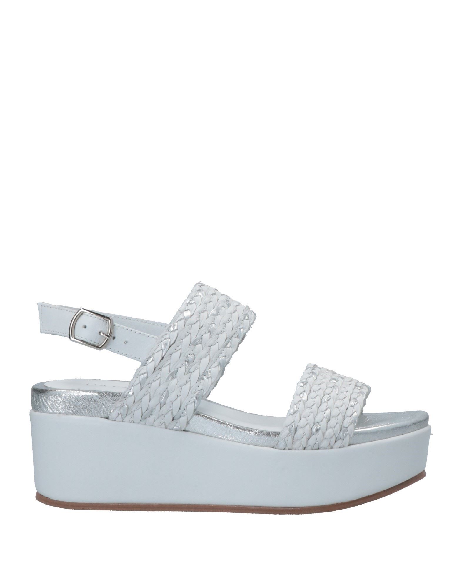 Cafènoir Sandals In Silver