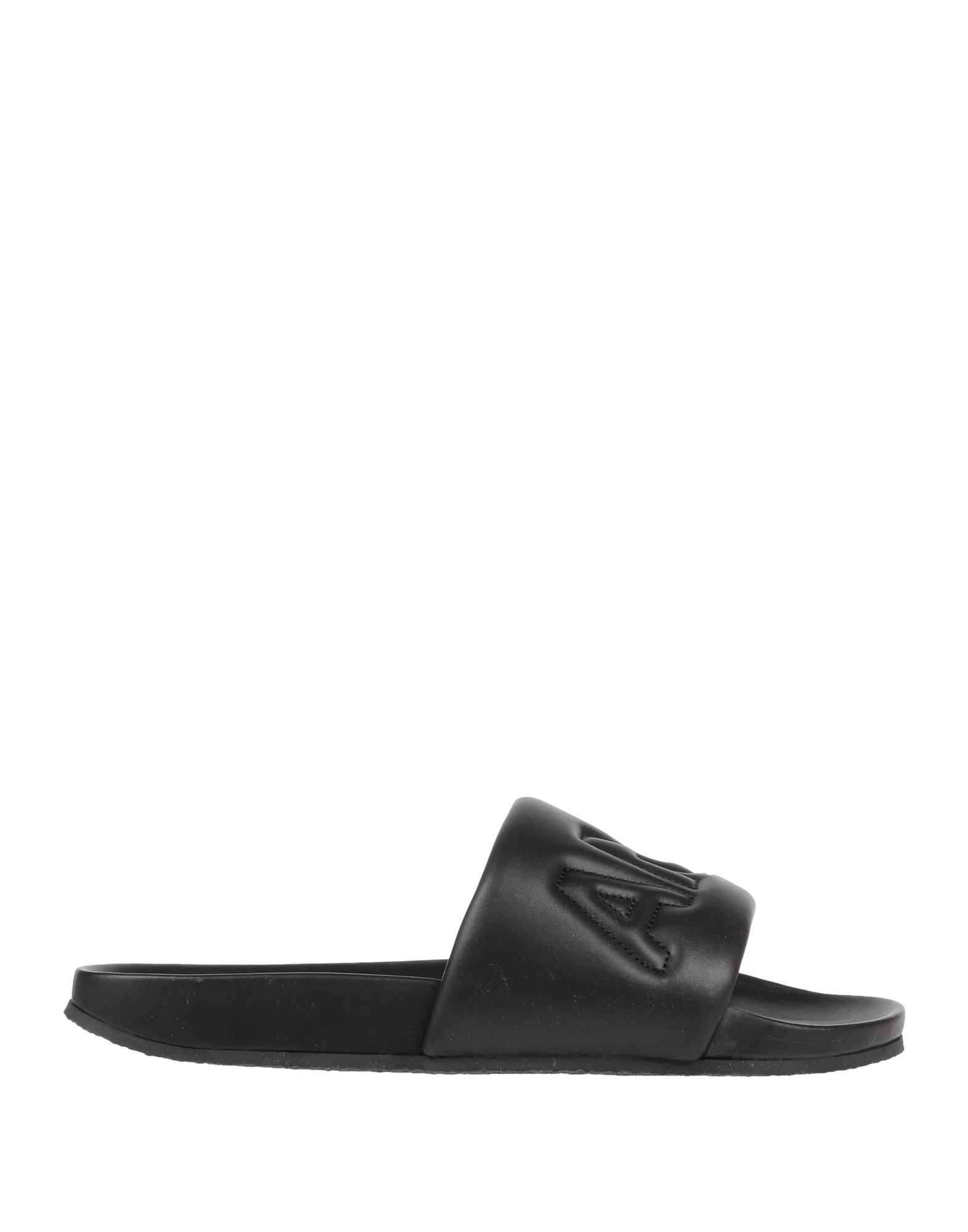Shop Ambush Man Sandals Black Size 9 Soft Leather