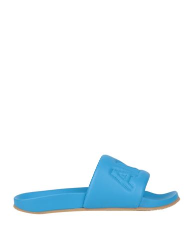 Ambush Man Sandals Azure Size 8 Soft Leather In Blue
